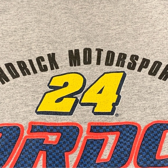 JEFF GORDON #24 HENDRICK MOTORSPORTS NASCAR RACING VINTAGE LONG SLEEVE SHIRT XL - Picture 4 of 7